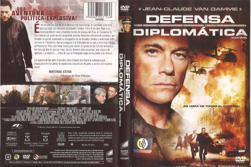 Defensa Diplomatica Dvd Jean-claude Van Damme Second In Comm