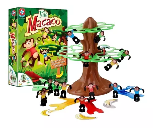 Jogo Pula Macaco da Estrela - Brinquedo Infantil Kids Toys BR em Portugues  