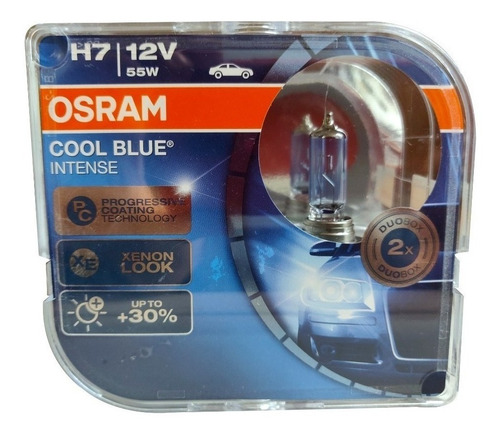 4 Focos Osram Cool Blue Intense H7 12v 55w