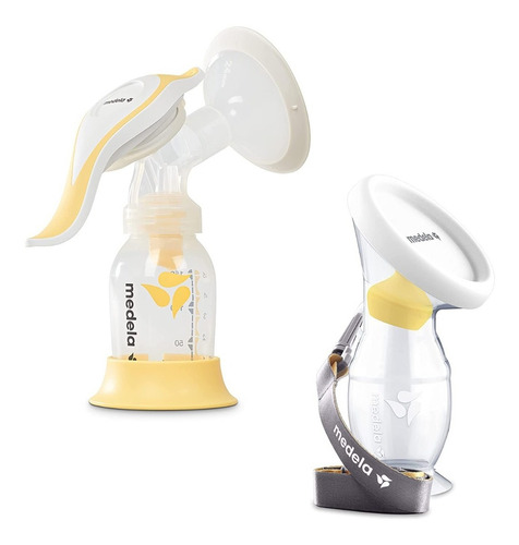 Extractor Medela Manual + Extractor Manual En Silicona Set