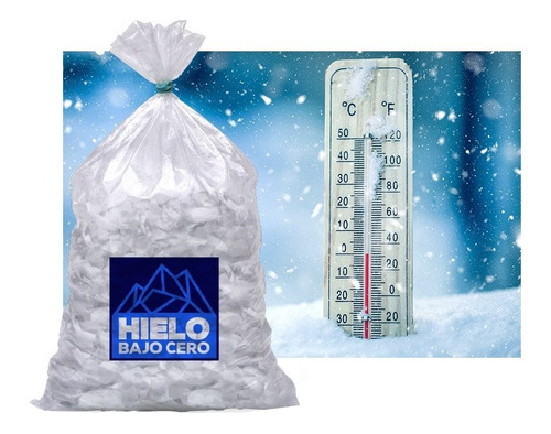 Hielo En Bolsa 25kg