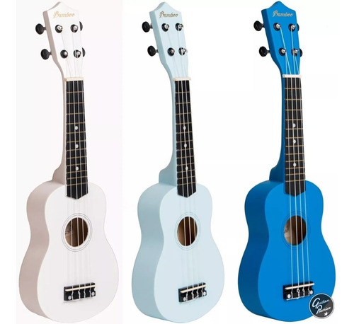 Imagen 5 de 10 de Ukelele Electroacustico Soprano + Funda Acolchada + Cable