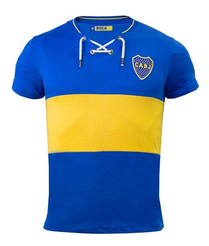 Remera Vintage Banda Boca Juniors Producto Oficial