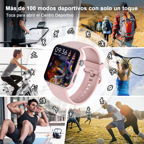 Reloj Smartwatch Inteligente Bluetooth Llamada Asistente Voz