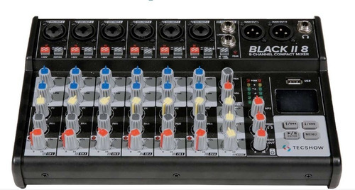 Consola Tecshow Black Ii 8