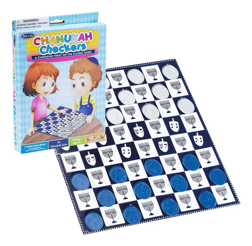 Juego De Mesa De Damas De Hanukkah