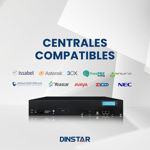 Gateway Gsm Dinstar Uc2000 32 Canales 4g Para Call Center