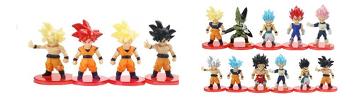 Figuras Dragon Ball Set 4 Piezas 