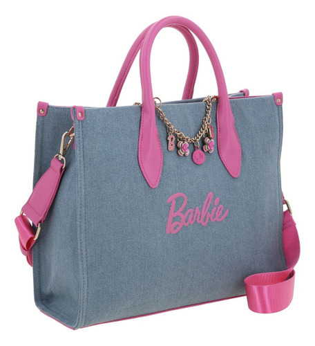 Bolsa Satchel Gorett Br25023-9 Color Azul Mezclilla