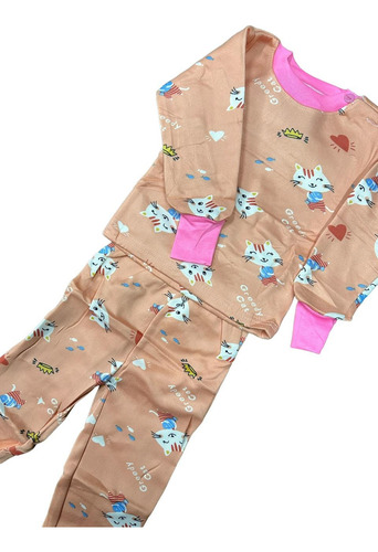 3 Pijama Conjunto Niña Y Niño Polar Pantalón + Polerón.