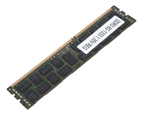 Memoria Ram Ecc De 8 Gb Ddr3 1333 Mhz Pc3l-10600r 1,35 V 2rx