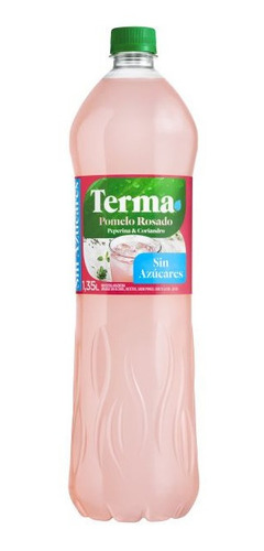 Amargo Terma Pomelo Rosado Cero 1.35 Litros X 10 Unidades