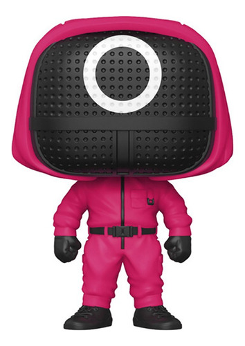 Funko Pop Tv: Juego Del Calamar-soldado Rojo Mascara Circulo