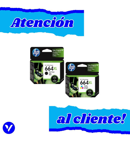 Combo Cartucho De Tinta Hp 664xl Negro/tricolor