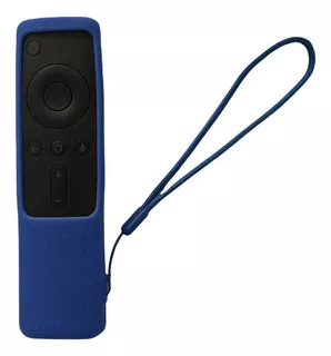 Funda De Silicon Compatible Con Control Xiaomi Mi Box 3 Azul