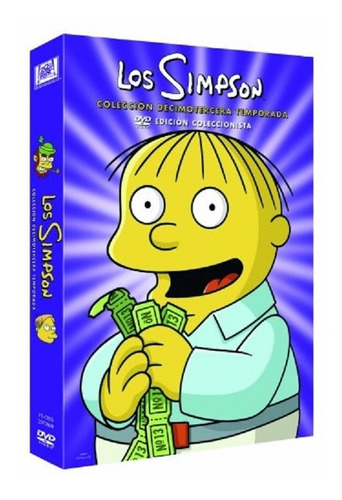 Los Simpson Temporada 13 Dvd Original Nueva Sellada (4 Dvd)