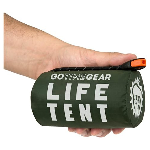 Go Time Gear Life Tent Emergency Survival Shelter  2 Person