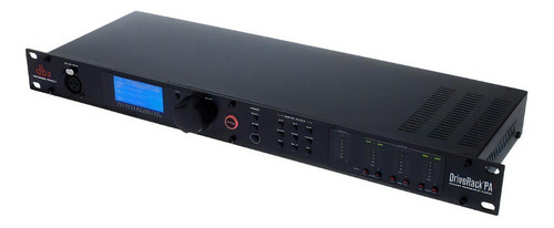 Decodificador/Receptor DBX DriveRack PA2 de satélite negro 127V