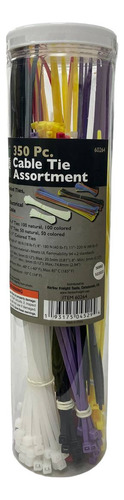 Tirrap Amarres Plasticos Colores Surtidos 350 Piezas