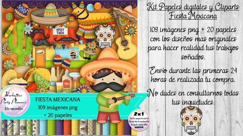 Papeles Fondos Y Cliparts Imagenes Png Fiesta Mexicana