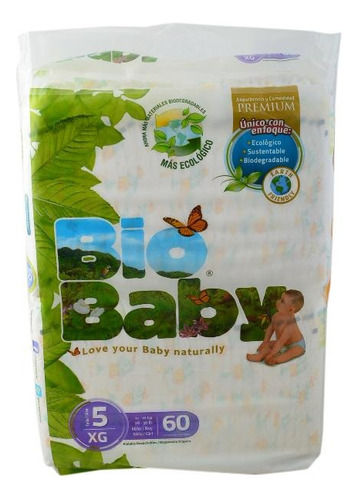 2 Pack Pañal Bio Baby Talla 5 60 Pza Género Sin género Talla Grande (G)