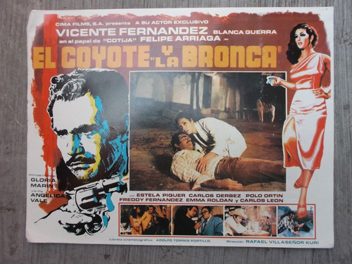 Lobby Card De Blanca Guerra En El Coyote Y La Bronca#6