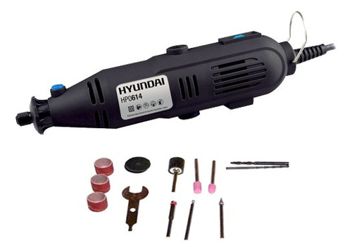 Mini Torno Hyundai 135w + 10 Accesorios - Acerix