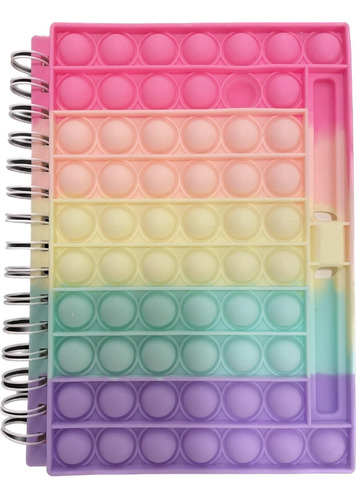 Cuadernos Libreta Pop It 18 X 16 Cm Color Multicolor