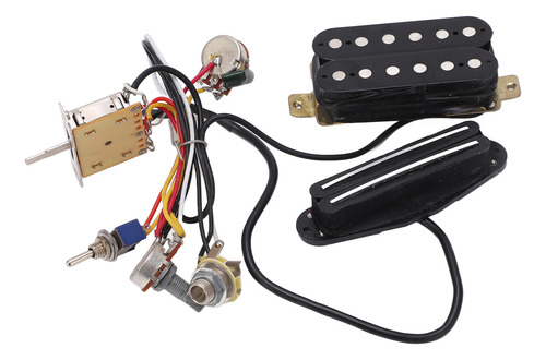 Arnés De Cableado Para Accesorios De Guitarra, Doble Riel, B