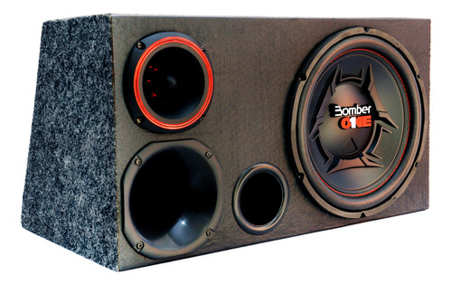 Caixa Trio Completa Bomber One + Drivers + Módulo Stetsom
