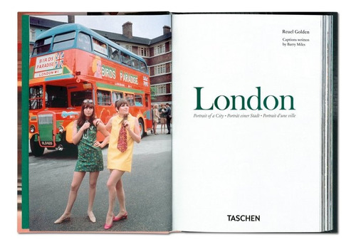 London Retrato De Una Ciudad: Edición En Español- Portugues- Italiano, De Golden, Reuel. Serie N/a, Vol. Volumen Unico. Editorial Taschen, Tapa Blanda, Edición 1 En Español, 2013
