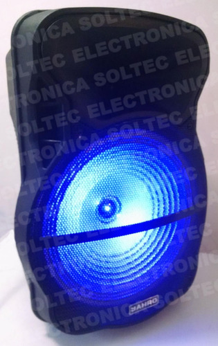 Bafle Portatil Bluetooth + Fuente + Usb + Micrófono + Remoto