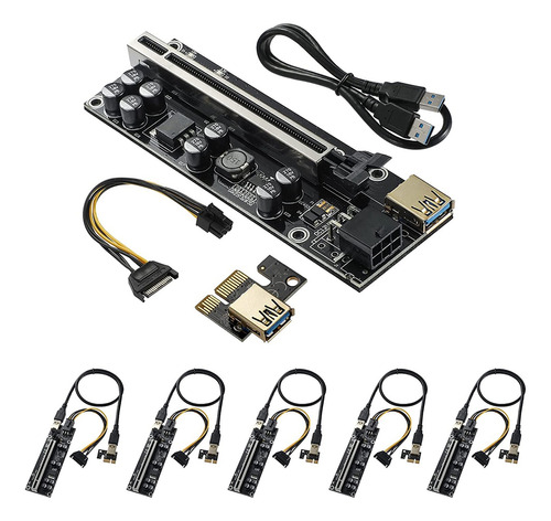 Tarjeta Vertical Pci-e 1x A 16x, Tarjeta Adaptadora Vertical