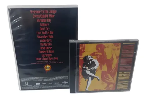 Dvd Guns N' Roses Welcome To The Videos/ Cd Use Your I | MercadoLivre