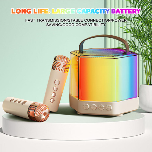 Mini Micrófono Portátil Para Máquina De Karaoke