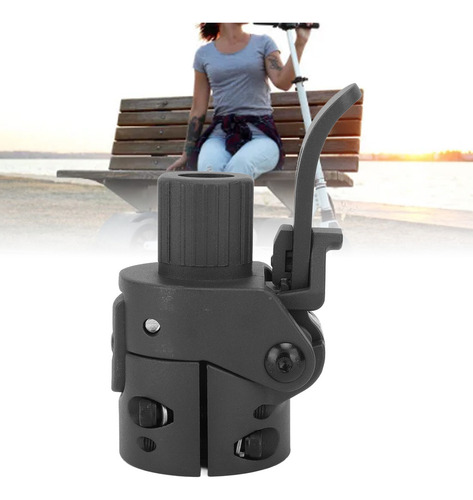 - . Patinete Eléctrico, Base De Poste Plegable, Aleación De
