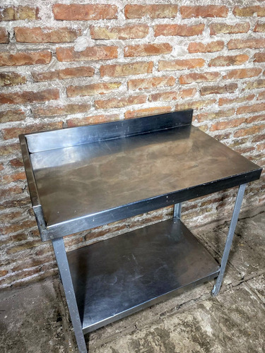 Mesa Acero Inox Chica Con Envio (Usado)