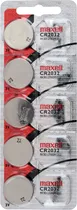 Comprar Pack 5 Pilas Cr2032 3v Maxell Tipo Botón Original