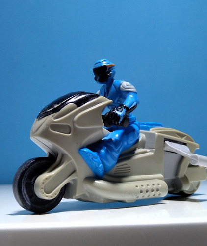 Muñeco Action Man En Moto (Usado)