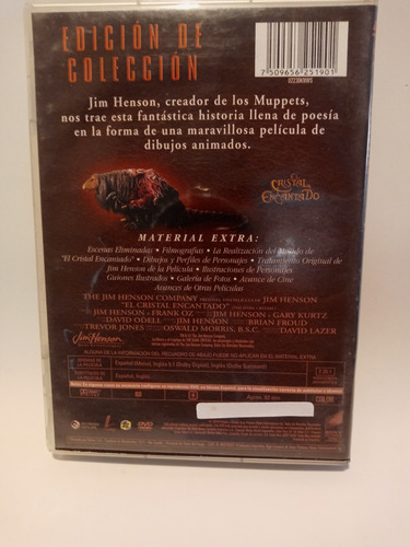 El Cristal Encantado Dvd Edicion De Colección (Usado)