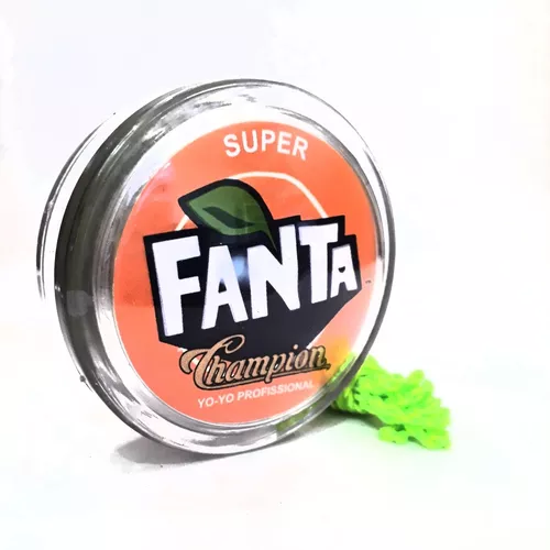 4 yoyo (ioiô,yo-yo) Profissional Coca Cola Fanta Sprite Retrô Coleção  YOYOBRASIL Personalizados + 6 Cordas