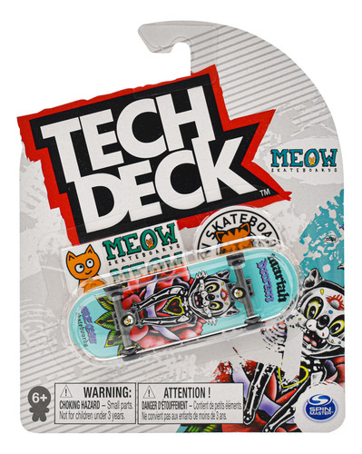 Tech Deck Series Meow Skateboards Azul Spin Master
