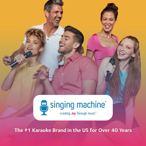 Mochila Karaoke Infantil Singing Machine Con Micrófono