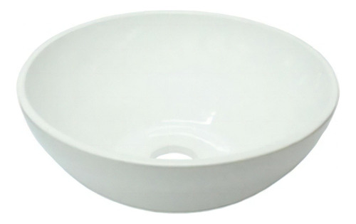 Bacha de baño de apoyar D'accord Sofy Sofy blanco  10cm de alto 27.5cm de diámetro