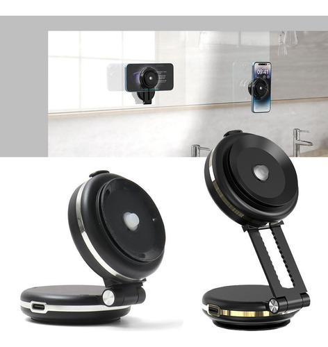 Soporte Eléctrico Para Teléfono Con Ventosa Magnética Con Ve
