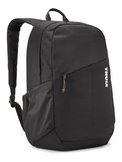 Mochila negra Thule Notus de 20 litros, color: negro, diseño de tela: suave