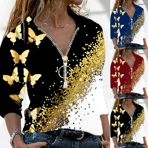 A Playera Tipo Top Para Mujer Con Estampado De Flores De