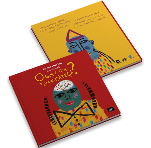 O Que É Que Tem Na Cabeça?, De Ratton, Vanessa., Vol. 1. Editorial Elo Editora, Capa Mole Em Português