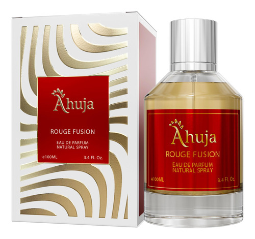 Ahuja Rouge Fusion Eau De Parfum Unisex 3.4 Fl Oz