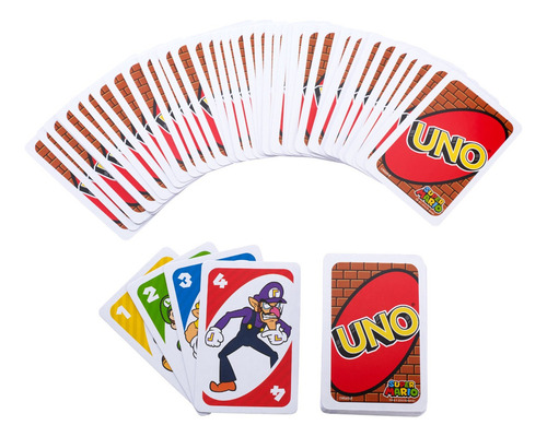 Juego de cartas Uno Super Mario Mattel DRD00